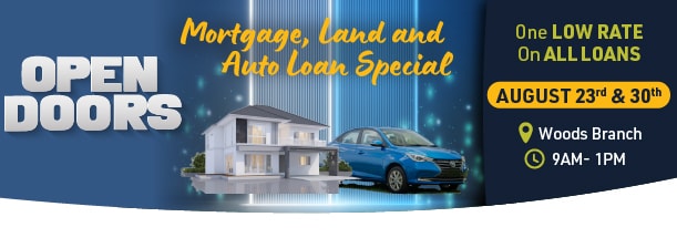 Open Doors: Mortgage, Land and Auto Loan Special